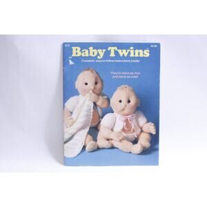 Baby Twins, Crochet Book, Doll Making, Easy-to-follow Instructions Inside